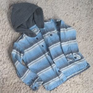 Boys billabong Button Up Hoodie
